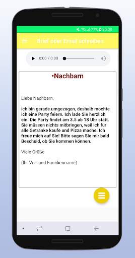 Brief oder Email schreiben screenshot 1