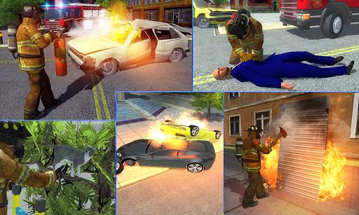 American FireFighter City Rescue 2019 screenshot 6