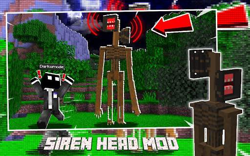 Idle Siren Head Mod for Minecraft PE 2020🎃 screenshot 3