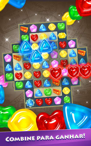 Gummy Drop! Combinar 3 e criar screenshot 1