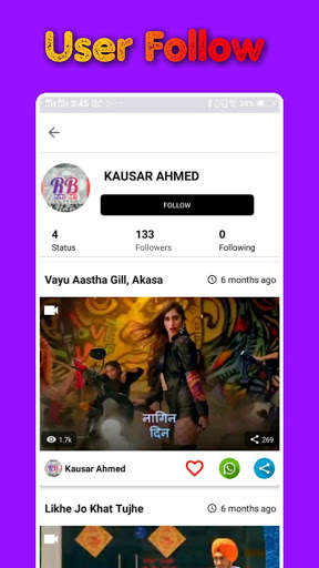 Pipo - Whatsapp Status Short Videos screenshot 3