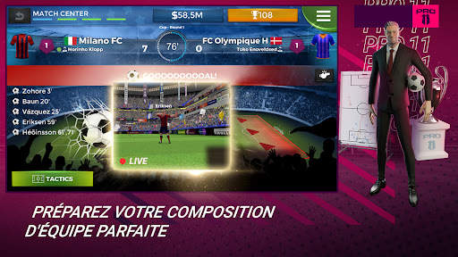 Pro 11 - Football Manager Game screenshot 1