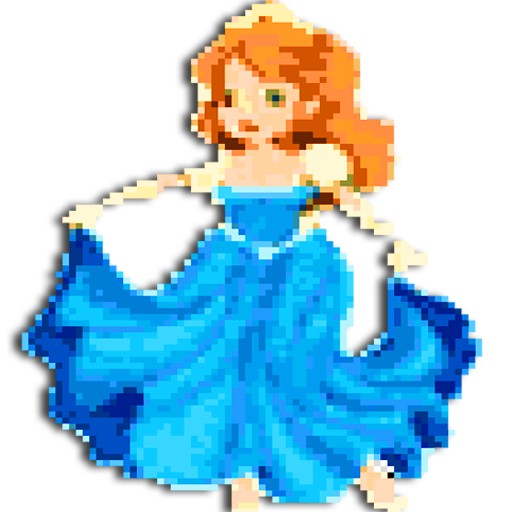 Fairy &amp; Princess Color By Number icon