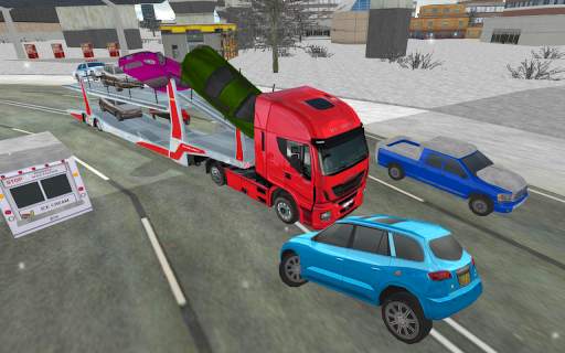 Euro Truck Driving Simulator Pro screenshot 1