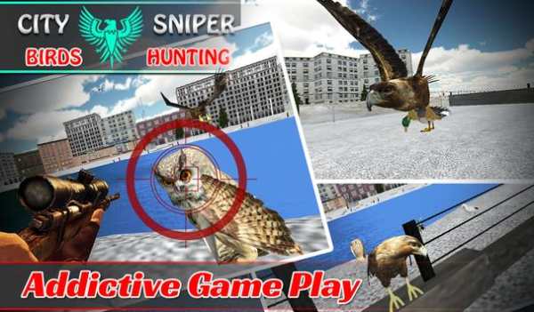 City Sniper Birds Hunting screenshot 3