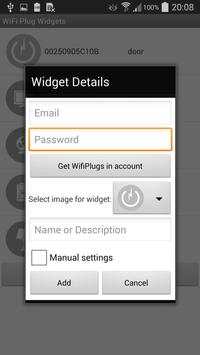 WiFi Plug Widgets screenshot 3