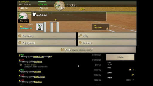 run Cricket Manager screenshot 4