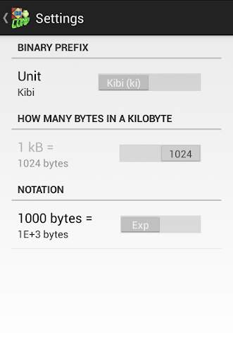 Byte & Bit Calculator Tool screenshot 6