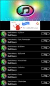 🎵 Bad Bunny Musica 2 تصوير الشاشة