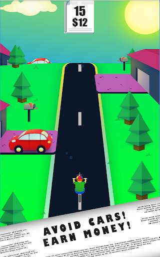 Paperboy - Endless Bicycle Game screenshot 7