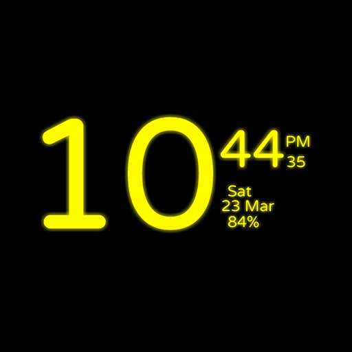 Digital Clock Wallpaper icon