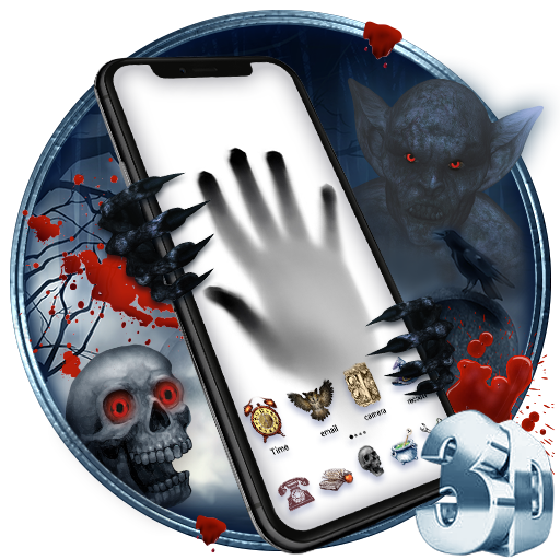 Parallax Hands Temalar Duvar 3D icon