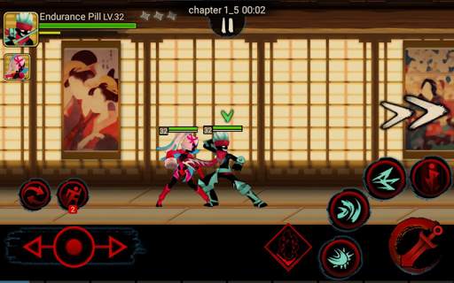 Stickman Ninja Legends Shadow  screenshot 1