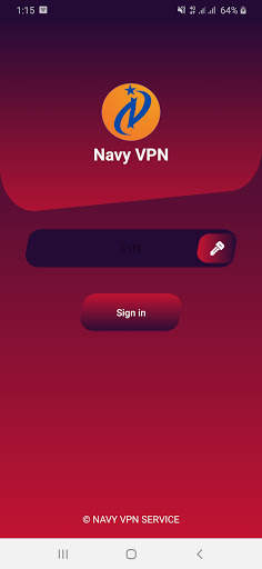 Navy VPN - Premium proxy & secure services screenshot 1