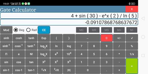 Gate Calculator Free (No Ads) screenshot 5