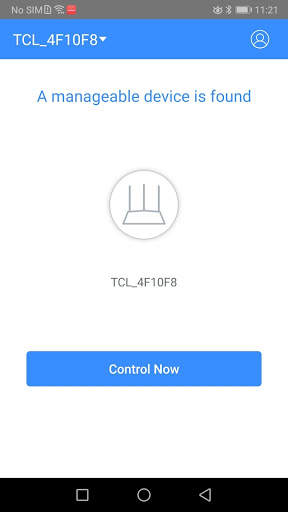 TCL WiFi screenshot 1