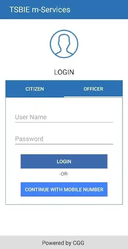 TSBIE m-Services screenshot 2