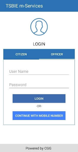 TSBIE m-Services screenshot 2