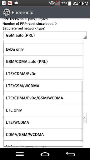 3G 4G Network Switcher screenshot 2