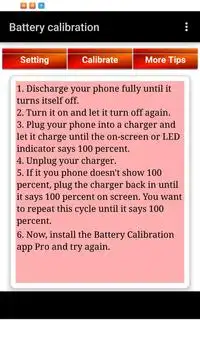 Battery calibration without root screenshot 3