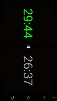Scrabble Clock for Android 1.6 screenshot 2
