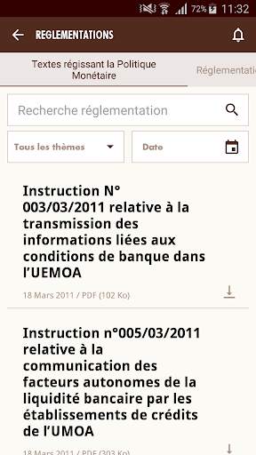 BCEAO screenshot 4