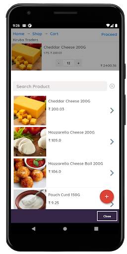 Billing App - GST invoice maker/salesman Ordering screenshot 4