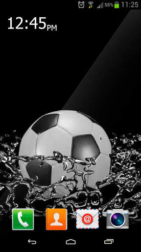 Soccer Ball Live Wallpaper screenshot 3