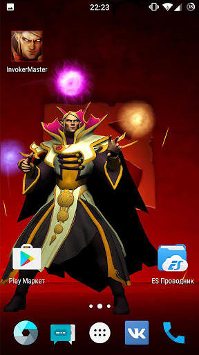 Invoker Live Wallpaper screenshot 1