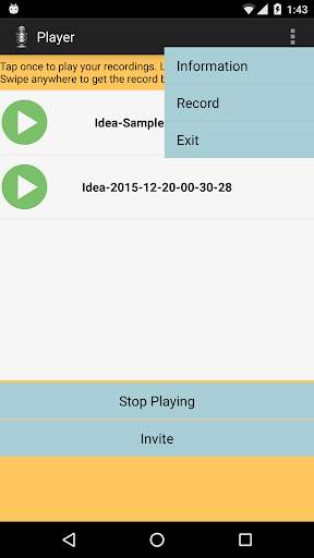 Fast Audio Recorder/Player screenshot 6