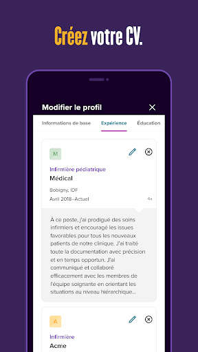 Monster - Offres d'emploi screenshot 3