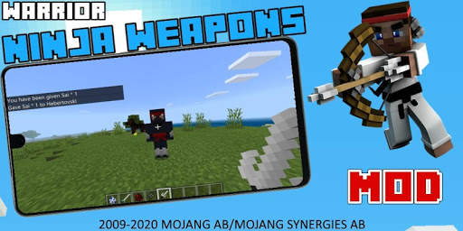 Ninja Swords Mod [Ninja Mobs] скриншот 6