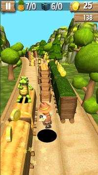Subway runner Temple run screenshot 2