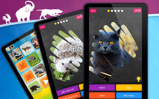 Trò chơi cào: đố động vật screenshot 9