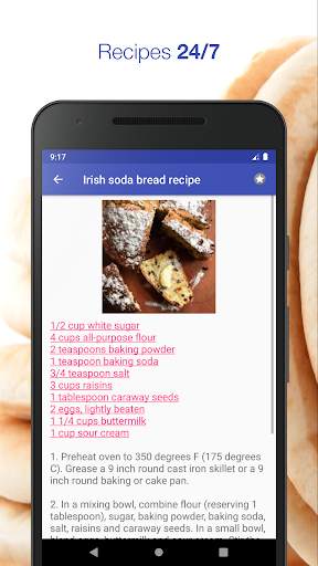 Bread recipes free offline app screenshot 6