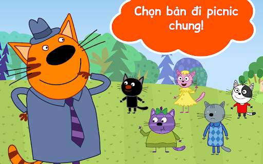 Kid-E-Cats Picnic Trò chơi mèo screenshot 11