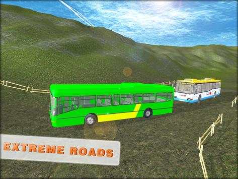 Tourist Bus Offroad Driving 3D screenshot 6