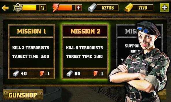 War Duty Sniper 3D screenshot 5