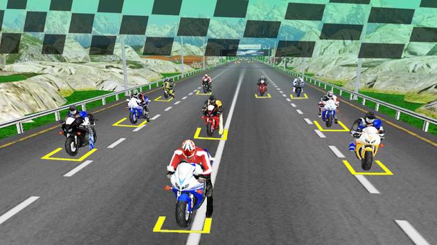 campeonato de carreras de moto carretera screenshot 1