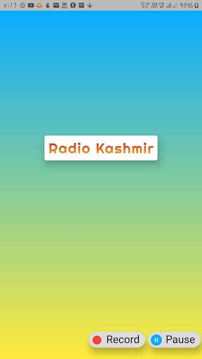 Panun Radio Kashmir Srinagar With Recording 3 تصوير الشاشة