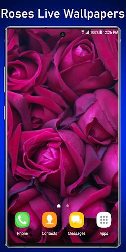 Roses Water Live Wallpaper screenshot 4