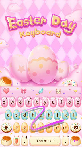 Keyboard Theme for Easter स्क्रीनशॉट 4