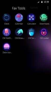 Jellyfish CM Launcher Theme screenshot 2