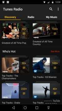 ♫Free Music App - Tunes Radio screenshot 1