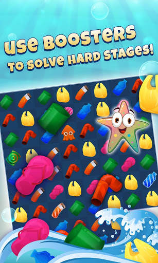 Ocean Sweep: Fun Match 3 Games for Ocean Cleanup. screenshot 5