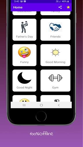 Quotes:Best offline Captions and Status 2021 скриншот 3