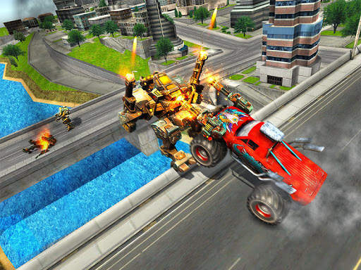 Monster Robot Hero City Battle screenshot 8