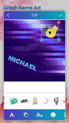 Glitch Name Art Maker screenshot 4