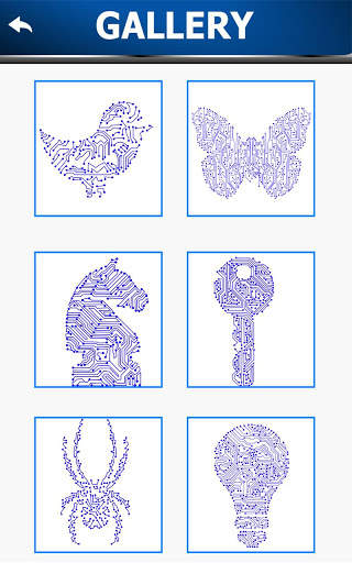 Circuit Board Art - Draw Animals, Birds, Flowers screenshot 1