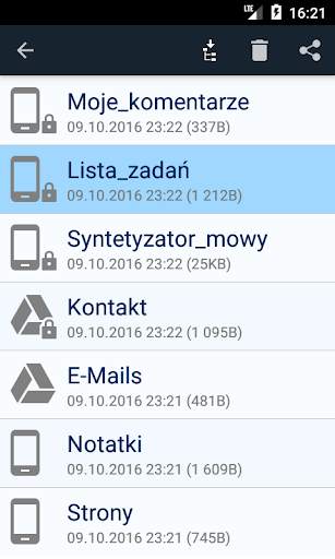 Hierarchiczne notatki screenshot 8